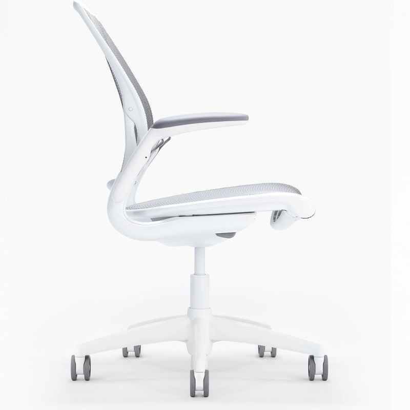 Humanscale World Chair Full Mesh - Adjustable Arms, soft casters